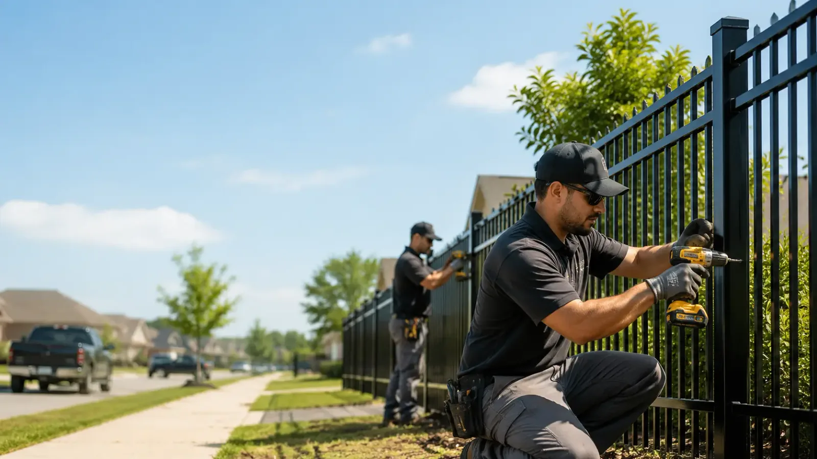 Metal Fence Installation in Clements, MN
